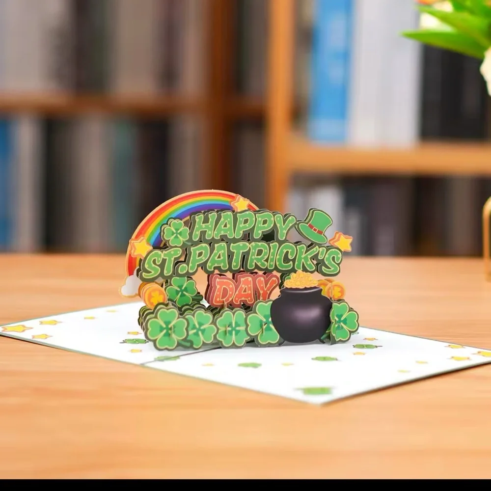 $5 St. Patrick's Day Pop-Up Card New. $5 WHEN BUNDLED WITH 3 OR MORE ITEMS
